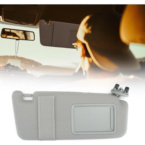 For 2007-2011 Toyota Camry Gray Right Passenger Sun Visor With Sunroof