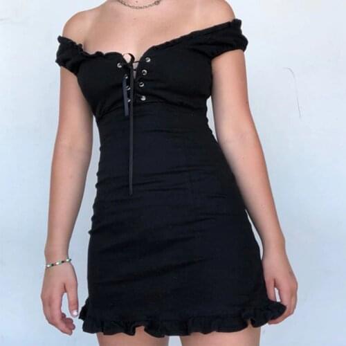 Fictitni Fashion Denim Dresses