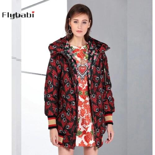 Flybabi Women's Winter Parkas