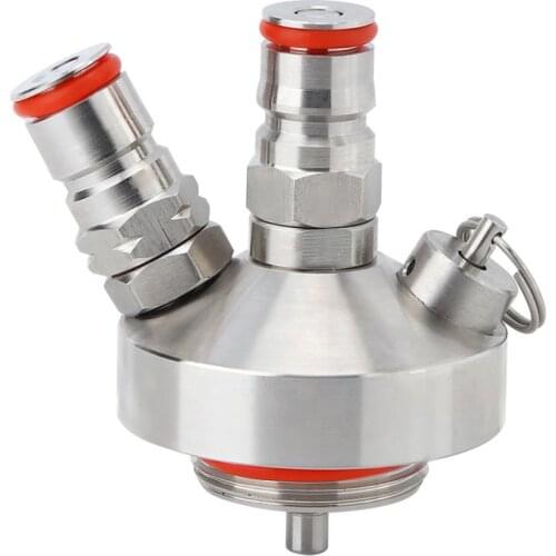 Stainless Steel Mini Wine Drink Beverage Beer Keg Tap Dispenser with Hose and Seal Ring Wine Drink Keg Tap