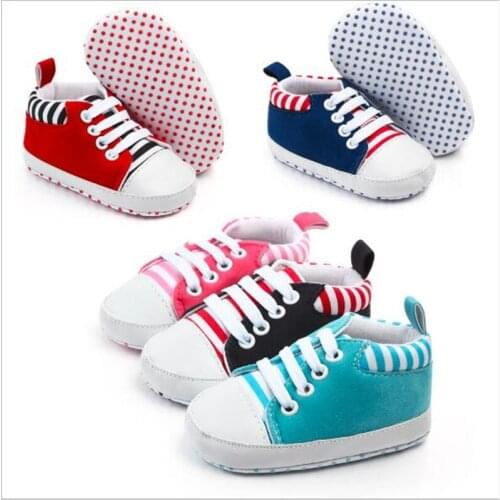 New Baby Casual Shoes Infants Soft Sole First Walkers Baby Shoes Boys Girls Sport Shoes