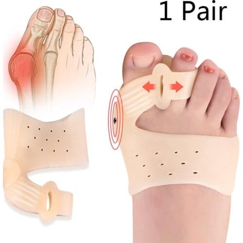 Silicone Bunion Corrector Toe Separator Bunions Toe Corrector Valgus For Toe Haluksy Finger Separator Hallux Valgus Corrector