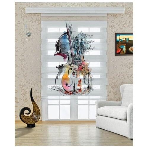 SIRMAK Digital Printed Organic Paint Roller Blinds