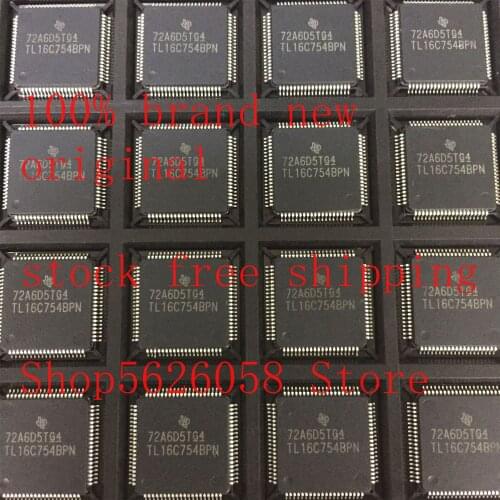 TL16C754BPN QFP 100% new original 2PCS/LOT STOCK