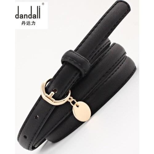 Dandali Women Belt Fashion Design Women Gold Buckle Waist Belts Leather Strap High Quality Cummerbund Waistband For Girl Dress