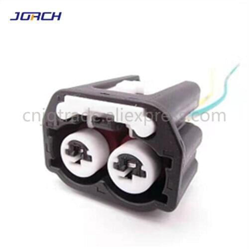 1 set 2 Pin Crankshaft Position Sensor Connector Auto Socket For Toyota Carola Camry RAV4 Highlander 12611