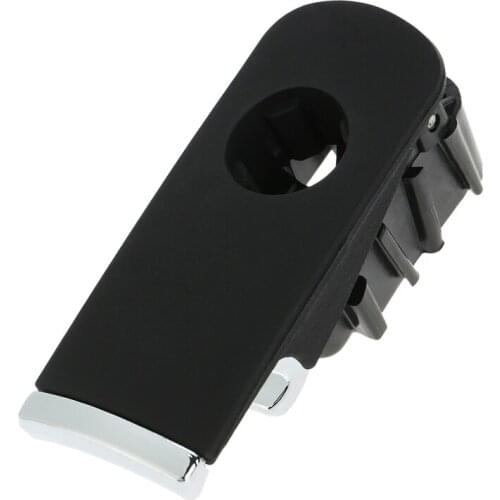 1PCS Black Left Hand Drive Glove Box Lid Handle Open/Lock Puller w/ Hole for Audi A4 8E B6 B7 2001-2007 06 07 8E1857131