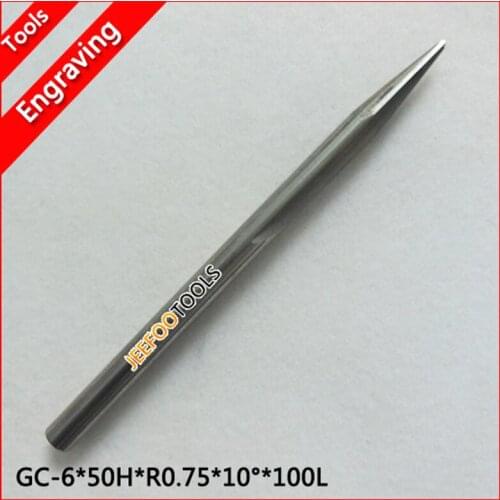 6*R0.75*10degree*60L Taper Ball End Mill For Engraving Wood Material/Wood Engravig Bits