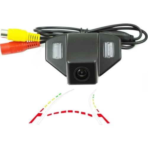 CCD HD Car Rear camera reverse parking for Honda Accord CRV CR-V Fit Odyssey FIT hatchback (2C) Dynamic trajectory camera