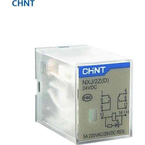 CHINT CHNT General Electromagnetic Relay NXJ-2Z NXJ-3Z NXJ-4Z with Indicator
