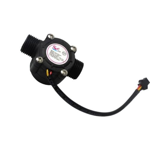 Flowmeter Hall flow sensor Water flow sensor Water control 1-30L/min 2.0MPa YF-S201