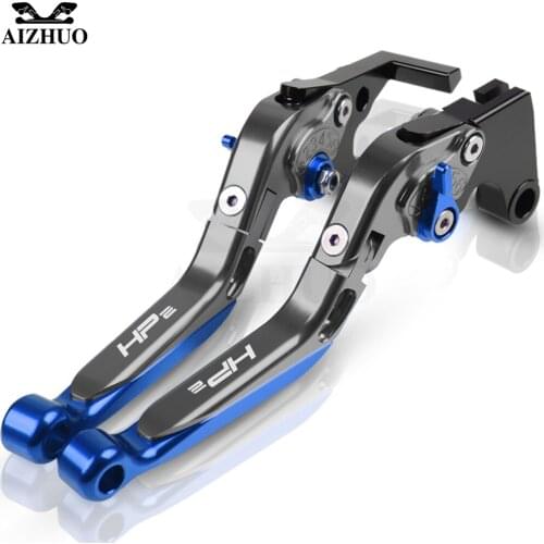 For BMW HP2 Enduro 2005-2008 HP2 Megamoto 2006-2009 CNC Aluminum Adjustable Motorcycle Folding Extendable Clutch Brake Levers