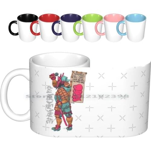 Daimyo Doom Ceramic Mugs Coffee Cups Milk Tea Mug Japan Mfdoom Mf Doom Doom Allcaps Comic Cartoon Music Hiphop Rap Hip Hop