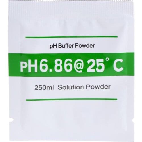 L9BE 20 Pcs PH Buffer Solution Powder PH For Test Meter Measure Calibration 4.01 6.86