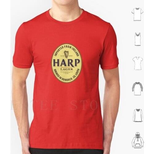 Lager Harp Brand Popular T Shirt Men Cotton 6Xl Harp Lager Drink Beer Brand Popular Ireland