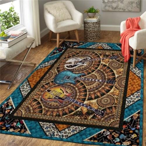 Bass Area Rug 3D All Over Printed Non-slip Mat Dining Room Living Room Soft Bedroom Carpet 01