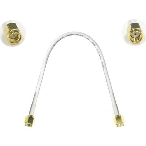 NEW 1PC SMA male to RP-SMA male pigtail cable adapter plug 15/30/50/100cm low loss high quality wireless router