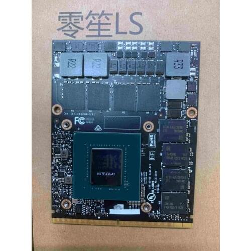 NEW GTX 1070M MXM TYPE-B Video Graphics Card GTX 1070M GTX 1070 N17E-G2-A1 8GB GDDR5 MXM3.0 For Dell HP MSI clevo Free shipping