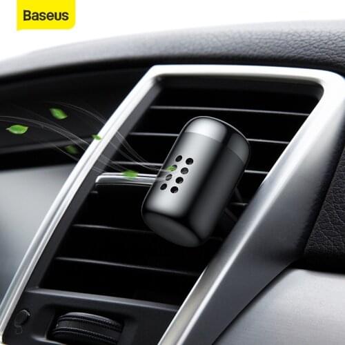 Baseus Car Air Freshener Fragrance Aromatherapy Solid Car Auto Air Outlet Diffuser Car Fragrance Clip Diffuser Solid Car Perfume