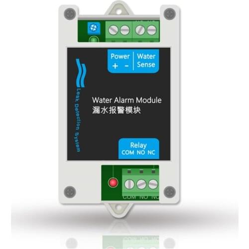 Water leakage alarm controller kitchen water channel garage water immersion detection module fish tank full water level alarm