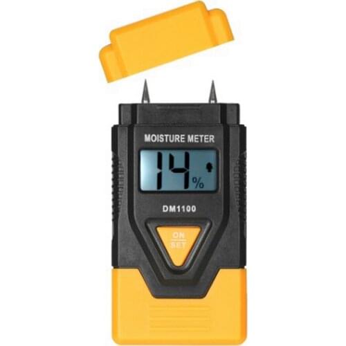 3 in 1 LCD Moisture Meter Tester Wood Cardboard Plaster Concrete Logs Detector