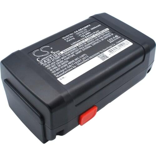 CS 5000mAh / 125.00Wh battery for Gardena 648872, Accu-Spindelmaher 380 Li, Spindelmaher 380 Li 04025-20, 8838