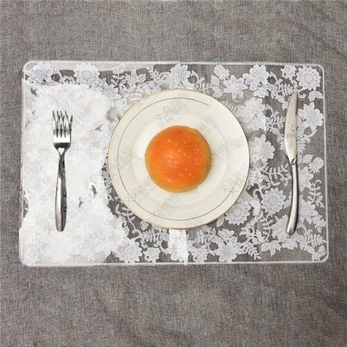 DHL 100pcs Modern Lace placemat cup coaster mug kitchen dish dining table place mat cloth tea coffee doily wedding pad