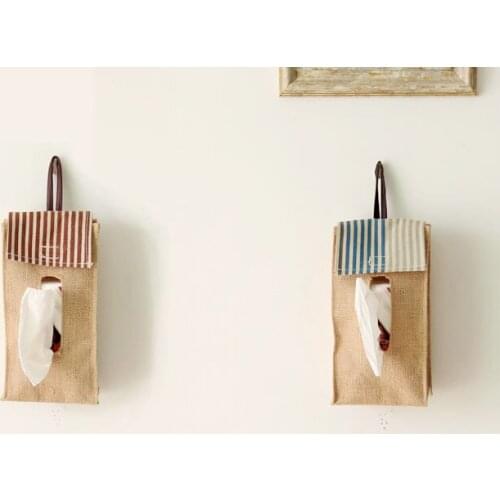 Creative Gift For Girls Wind Hanging Towel Storage Box Paper Extraction Sets Tissue Box Coffee