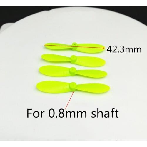 CW CCW Propeller Props Blade for RC 42.3mm 4.2cm Mini Racing Drone Quadcopter Aircraft UAV Spare Parts Accessories Component