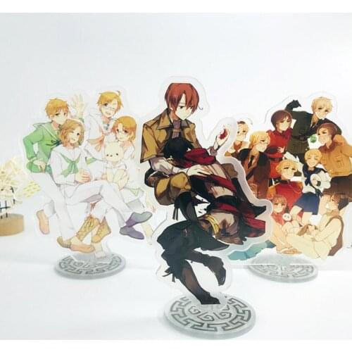 Anime Axis Powers Hetalia Arthur Kirkland Yuratto Acrylic Stand Figure Desktop Decoration Collection Model Toy Doll Gifts
