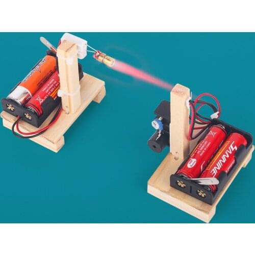 Creative DIY manual section make infrared alarm primary school students puzzle science experimental materials package wholesale