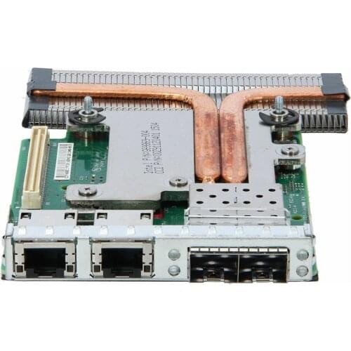 FOR R620 R720 Dual Port 10GbE 57800S Network Daughter Card 0C63DV C63DV I350 165T0 R620 720XD 630 730XD