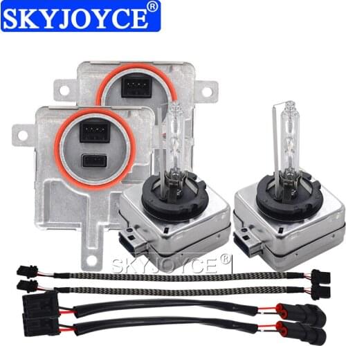 SKYJOYCE OEM Xenon Ballast 8K0941597 8K0941597E 8K0941597C 55W D1S D3S D8S 6000K 4300K 8000K Car Headlight Bulb Kit For Audi