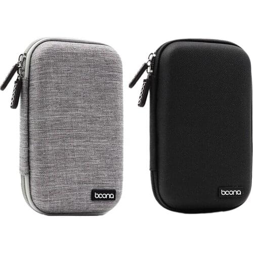BOONA Waterproof Storage Bag for 2.5-Inch Mobile Supply USB Drive Data