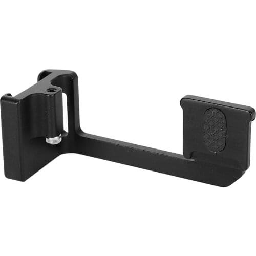 High Quality Aluminium Alloy Cold Shoe Mount Microphone External Expansion Accessory for Sony A6000/A6300/A6400/A6500 Camera