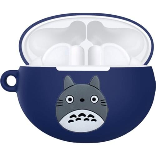 For Huawei Freebuds 4i Case Cartoon dog funny Silicone Protect Earphones Cover FreeBuds 4 i Headphone Case Coque free Buds 4