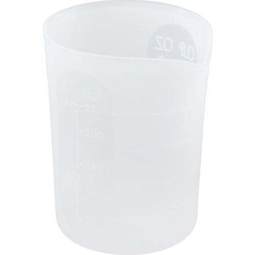 250ml/OZ Measuring Cup Silicone Mold W/ Scale DIY Jewelry Making Resin Tool