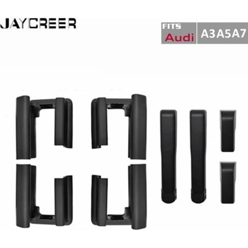 JayCreer Car Driver Seat Slide End Protect Cover For Audi A3,A5,A7