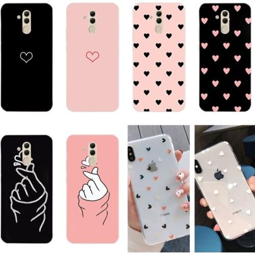 For Huawei P40 Lite E Case Mate20 Lite Phone Cases TPU Soft Silicone Cover For Huawei P30 P20 Mate 20 Pro Lite Cases Bumper