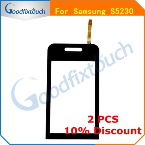 For Samsung S5222 S5230 Touch Panel Glass Lens Touch Screen Digitizer Sensor Replacement Parts