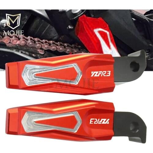 For Yamaha YZF R3 YZF-R3 YZFR3 Motorcycle Rear Foot Pegs Pedals YZF R3 Passenger Footrest Rearset Folding Footrest Motocross