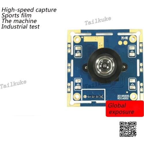 Global Shutter Color Camera Module USB Global Exposure High-speed Snapshot Industrial Recognition Scan AR0144