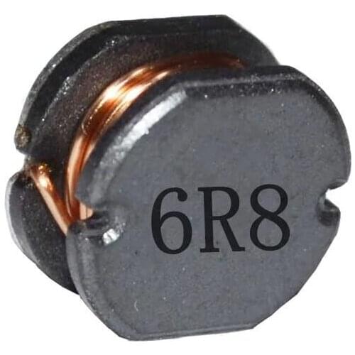 Free fast shipping wire winding inductor 6.8uH 0.2''X0.2''X0.16''chip inductor 3X3X2mm CD54 series ,3000pcs/lot