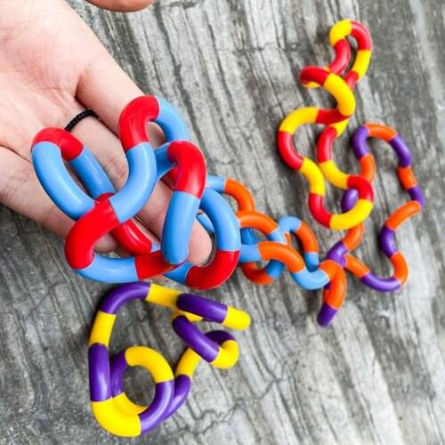 Roller Twist Fidget Toy 2021 Cool Funny Stuff Anti Stress Twist Deformed Rope Sensory Smart Fidget Toys Gift for Child Adults
