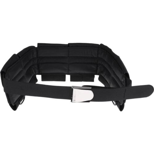 Durable Diving Weight Belt With 6 Pockets And Adjustable Buckles Size 160cm