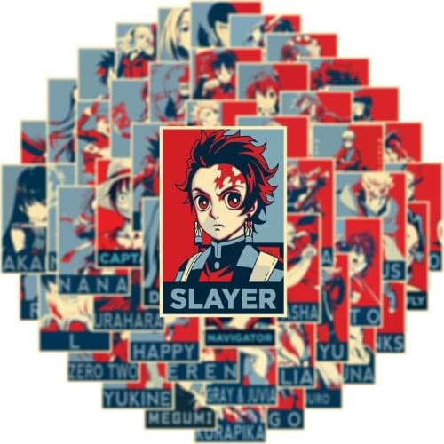 10/50pcs/Pack Waterproof Cartoon Blue and Red Anime Stickers Skateboard Suitcase Guitar Luggage Laptop Stickers Kid Classic Toy