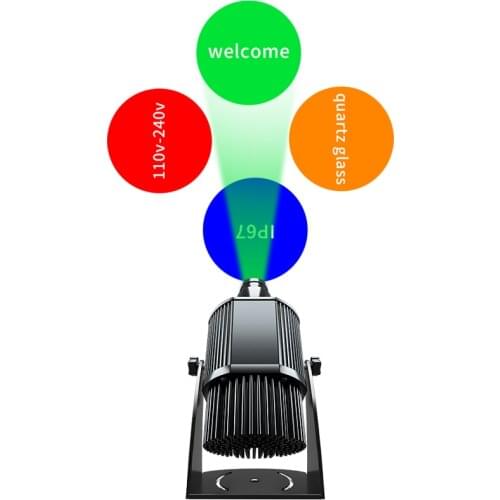 All kinds of image projector outdoor advertising GOBO projector LED projector sign projector lights 4 image switches