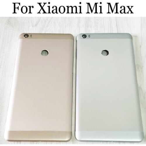 Battery Back Rear Cover Door Housing For Xiaomi Mi Max Battery Back Cover For Xiaomi Mi Max Replacement Without Camera Glass