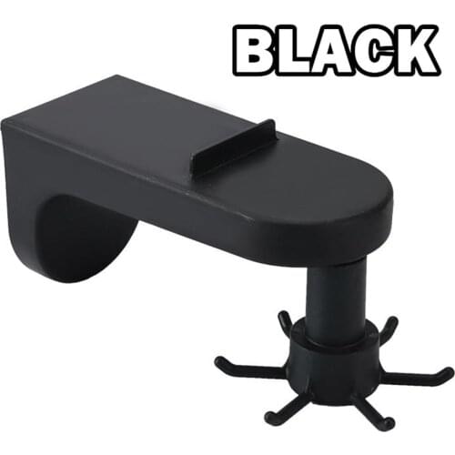 1* Kitchen Storage Rack 1*adhesive 360° Rotate Kitchen Hanger Multifunction 6 Hooks Storage Rack Wall