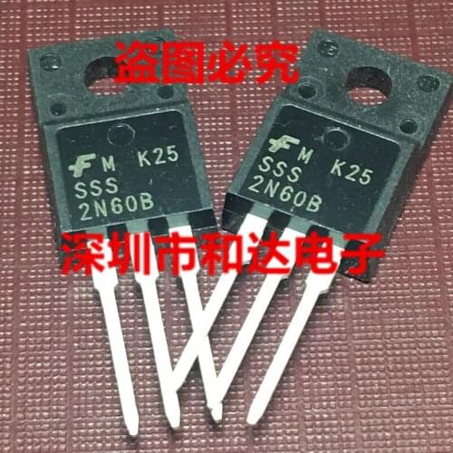 10pcs/SSS2N60B 2N60B TO-220F